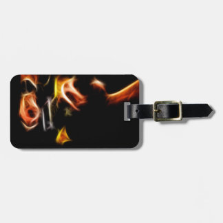 Guitar Player Luggage Tag