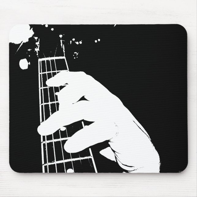 Guitar player mouse pad (Front)