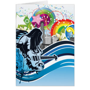Guitar Player ~ Rock Heavy Metal Band Music