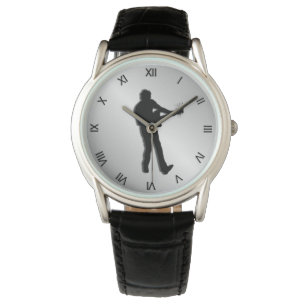 Guitar Player Roman Numerals Watch