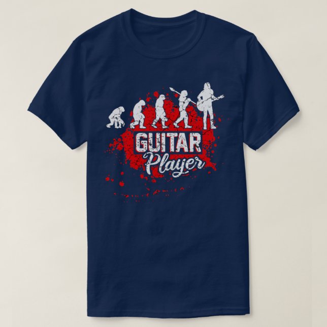 Guitar Player T-Shirt (Design Front)