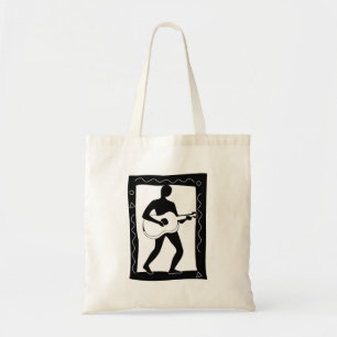 Guitar Player Tote Bag
