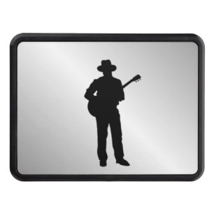 Guitar Player Trailer Hitch Cover