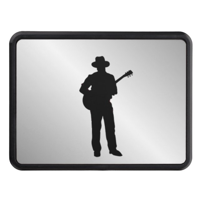 Guitar Player Trailer Hitch Cover (Front)