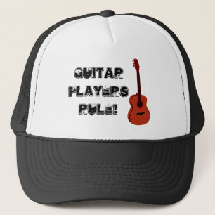 Guitar Players Rule Truckers Hat