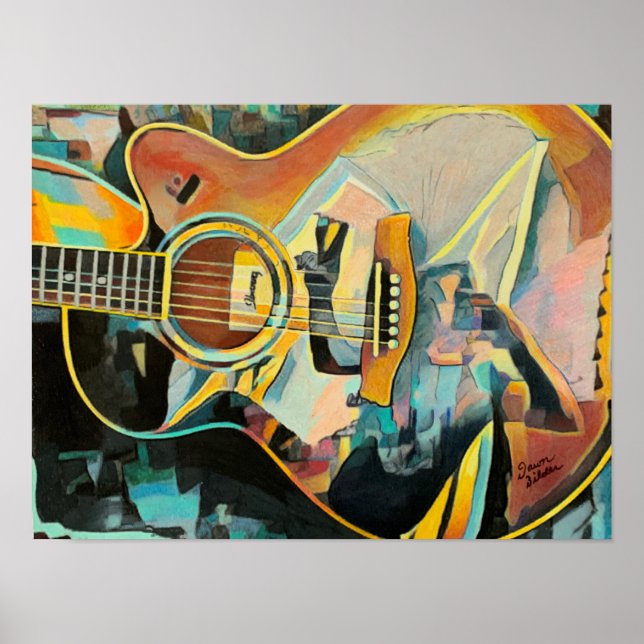 Guitar Print (Front)