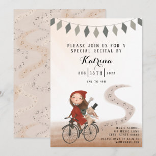 Guitar Recital Invitation