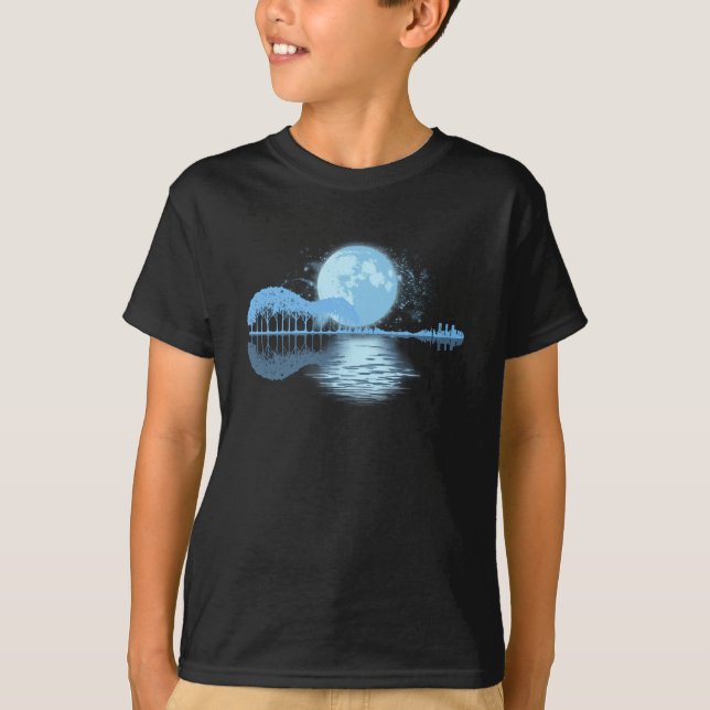 Guitar reflection gift T-Shirt (Front)