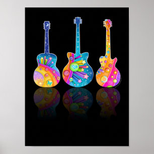 GUITAR REFLECTIONS POSTER