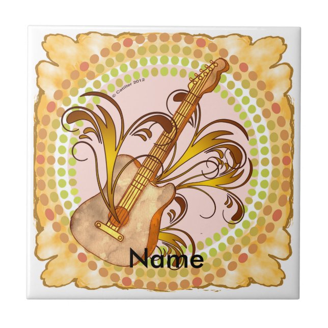 Guitar Rhythm Tile (Front)