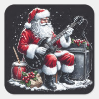Guitar Riffs Meet Santa’s Christmas Cheer