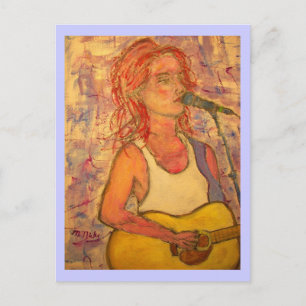 Guitar Road Postcard