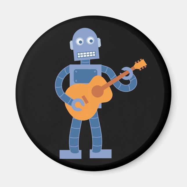 Guitar Robot Magnet (Front)
