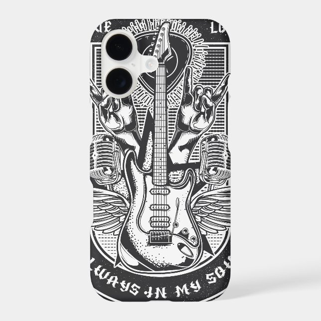 Guitar Rock design (Back)