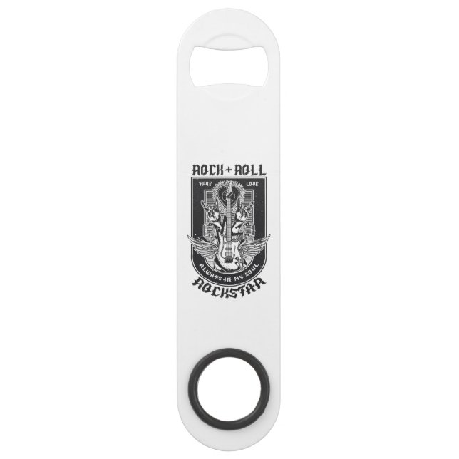 Guitar Rock design Bar Key (Front)
