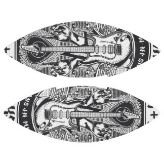 Guitar Rock design Football