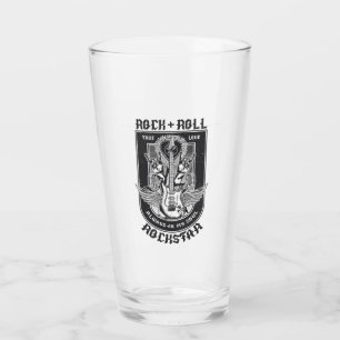 Guitar Rock design Glass
