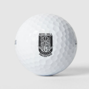 Guitar Rock design Golf Balls