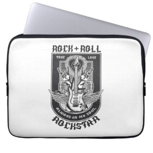 Guitar Rock design Laptop Sleeve