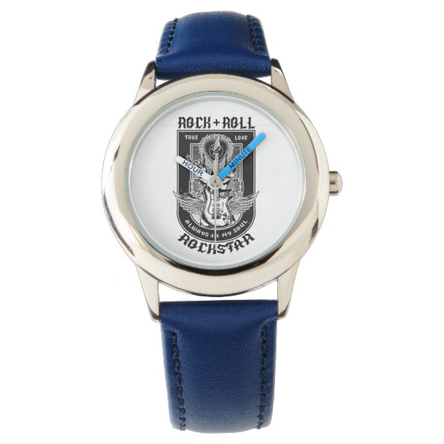 Guitar Rock design Watch (Front)
