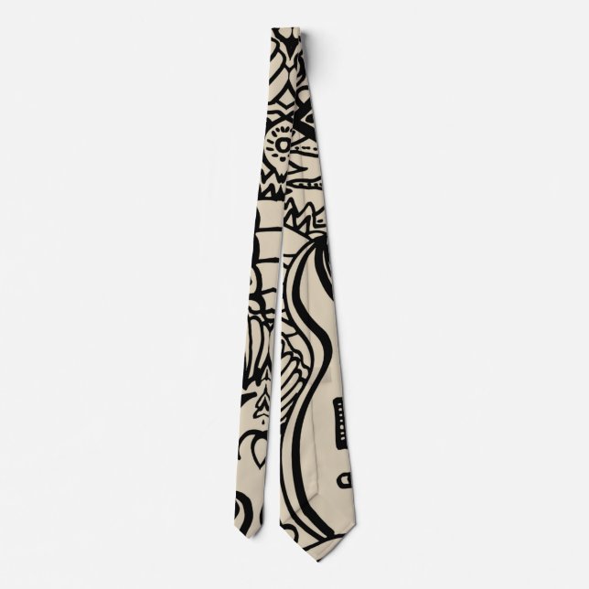 GUITAR ROCK TIE (Back)