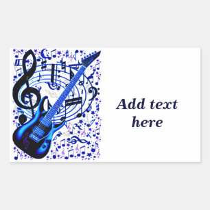 Guitar rocker_ sticker
