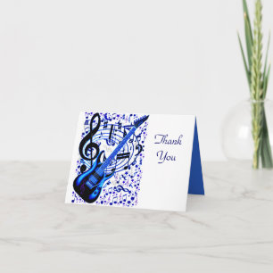 Guitar rocker_ thank you card