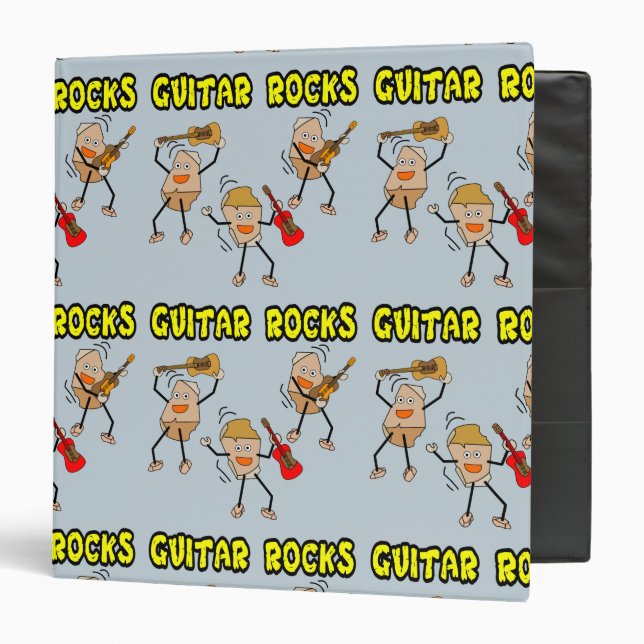 Guitar Rocks Binder (Front/Inside)