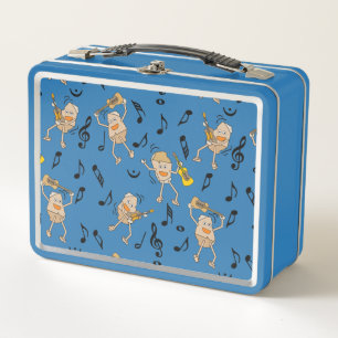 Guitar Rocks Metal Lunch Box