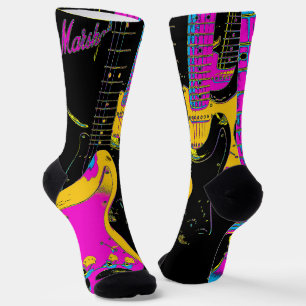 Guitar Row - Musical Instruments   Socks