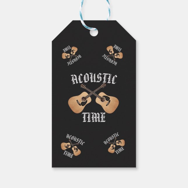 guitar sales gift tags (Back)