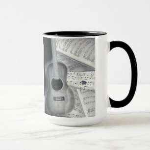 Guitar & Sheet Music Mug