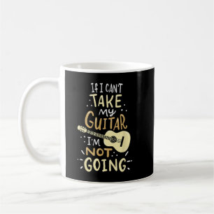 Guitar Shirt for a Guitarist or Player of a Guitar Coffee Mug