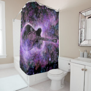 Guitar Shower Curtain