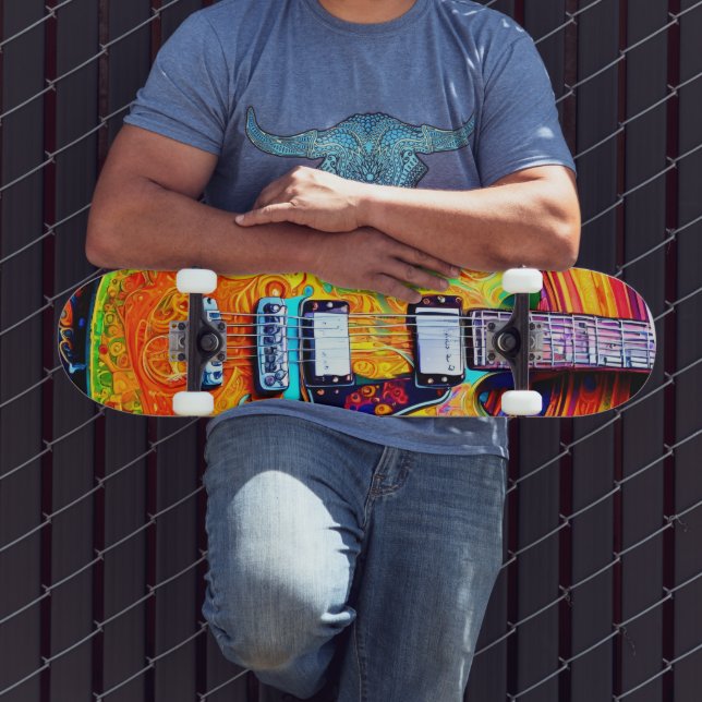 GUITAR SKATEBOARD (Outdoor 3)