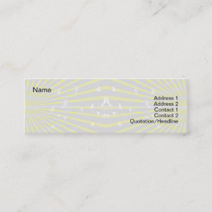 Guitar Solo - Skinny Mini Business Card