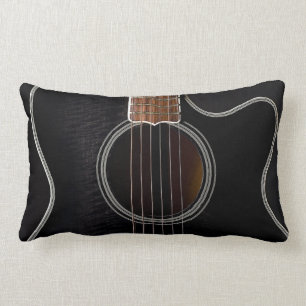 Guitar Soundhole Lumbar Pillow