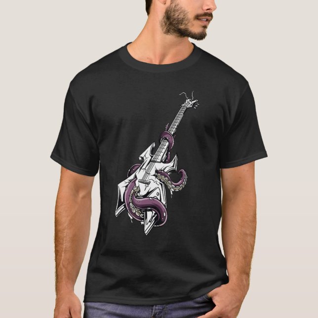 Guitar Squid T-Shirt (Front)