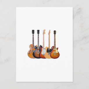 GUITAR STANDS POSTCARD