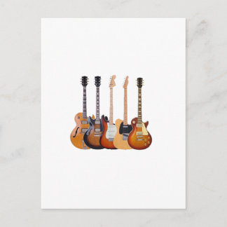 GUITAR STANDS POSTCARD