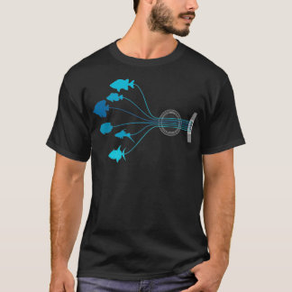 Guitar String , Acoustic Guitar , Mens Guitar T-Shirt