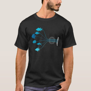 Guitar String Acoustic Guitar Mens Guitar T-Shirt