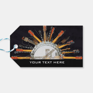 GUITAR STRINGS IN THE SUN GIFT TAGS