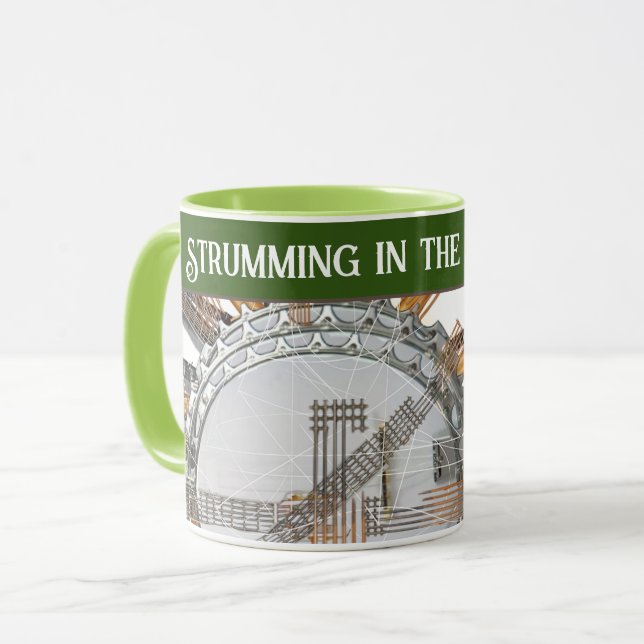 GUITAR STRINGS IN THE SUN MUG (Front Left)