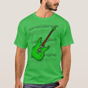 Guitar Tab Electric Guitarist Music Notation Music T-Shirt