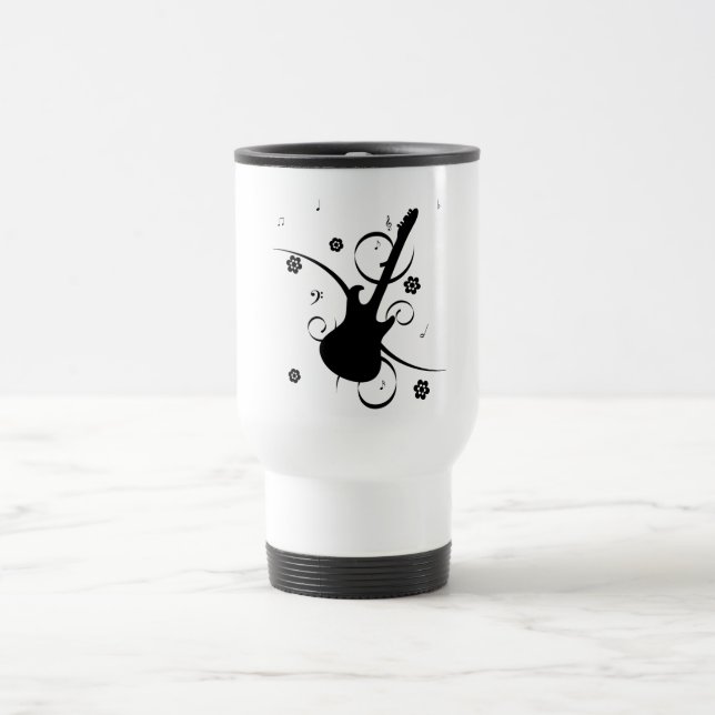 Guitar Travel Mug (Center)