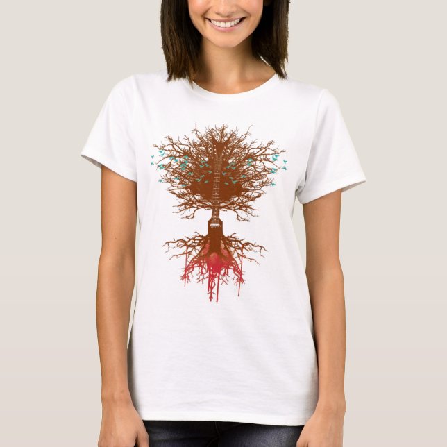guitar tree T-Shirt (Front)