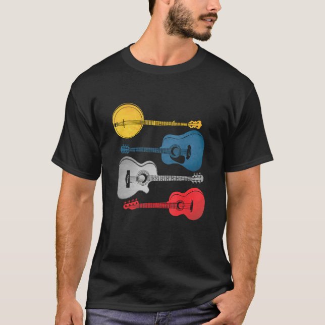 Guitar tshirt, guitar tshirt for men, guitar shirt (Front)