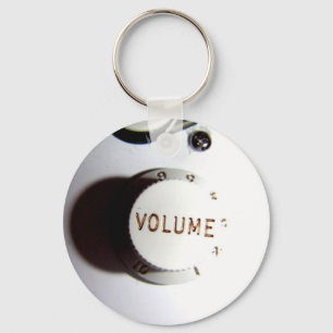 Guitar Volume Knob Keychain