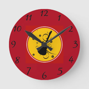 Guitar Wall Clock